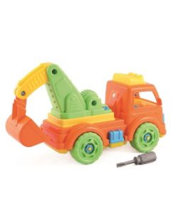"73044 Tasarımci-Laşım ""Otomobil-Ekskavatör"" (34 Parça) (Filede)"