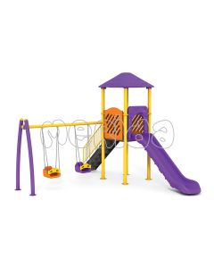 Eko-04 Kaydırakı Salıncak Park
